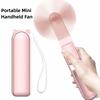 3 Speed Small Pocket Fan USB Rechargeable Folding Cooling Hand Fan  Outdoor