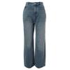 Baitu Women's High-Waist Wide-Leg Denim Jeans
