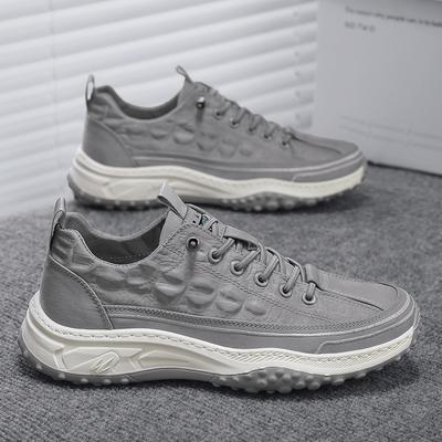 Canvas Men's Shoes Spring 2025 New Men's Work One Pedal Casual Shoes Lightweight Soft-soled Sports Board Shoes