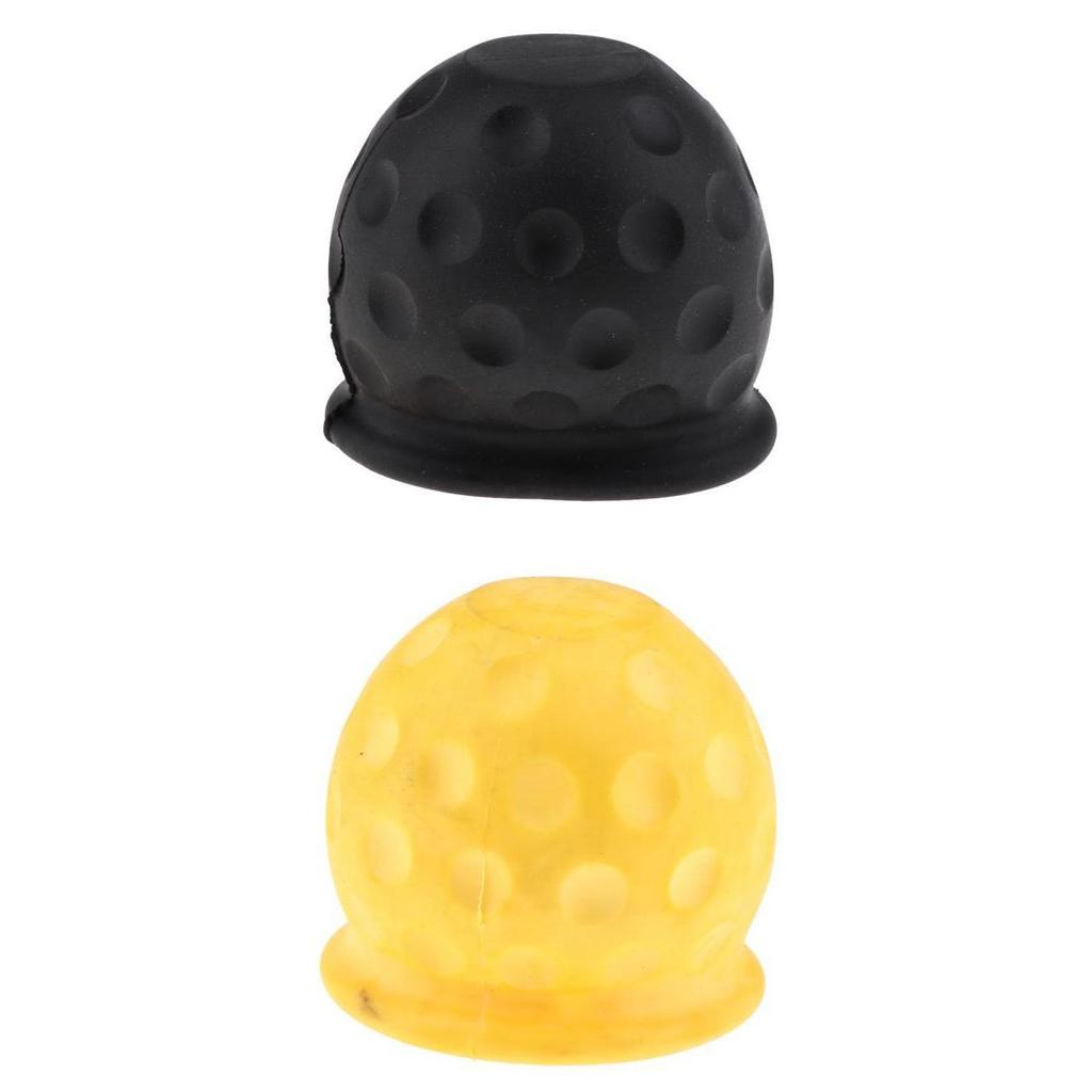 Universal 50mm Tow Ball Cover Caps Towing Hitch for Trailer 2pc