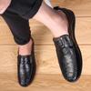 Pantofi casual realizati manual Mocasini pentru barbati Pantofi plati confortabili din piele Mocasini din piele moale38-47