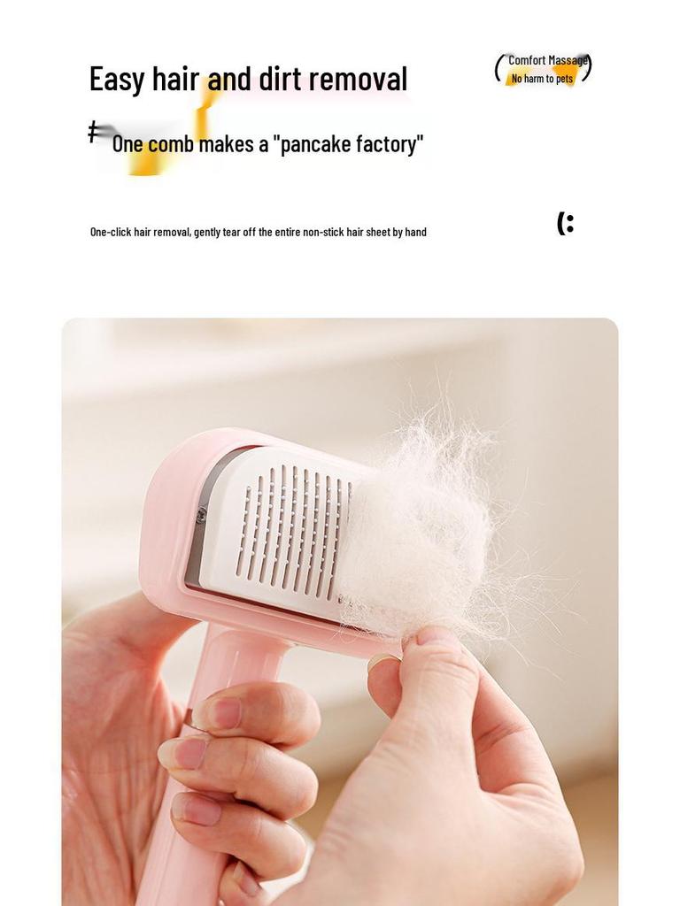Pet 3-in-1 Detangling Grooming Comb for Dogs & Cats