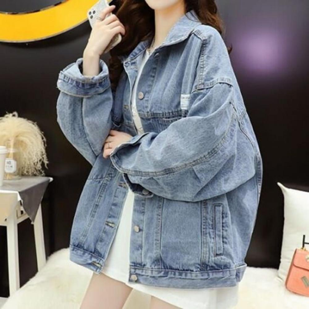 Navava Casual Loose Fit Denim Jacket Nc322