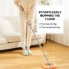 Decken Staubentfernungsmopp, Flexibler rotierender Bodenwischer, Wandwischer, Nass- und Trockenwischer, Bodenfliesen, Glasfenster, Auto-Reinigungswischer