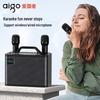 Aigo T198 Portable Bluetooth Guitar KTV Speaker with Dual Microphones
