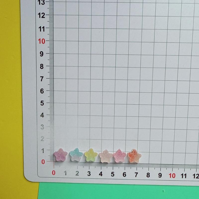 Handicrafts Sewn Products Heart-shaped Star Resin Corner Protectors - DIY Jewelry Bracelets, Earrings, Card Craft Scrapbook