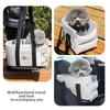 Multifunction Pet Car Safety Seat Large Capacity Dog Car Backpack Pet Car Luggage  Outdoor Travel