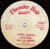 12-Zoll-Schallplatte GEORGE WRIGHT JESSI JAMES Secret Admirer Peel Me Orange OTH001 Thunder Bolt 1982 Jamaika Reggae Ska Dub Gebraucht