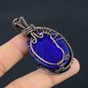 Tree Of Life Blue Sapphire Pendant, Handmade Gemstone Pendant, 999 Copper Wire Wrapped Pendant Antique Jewelry, For Engagement Gift