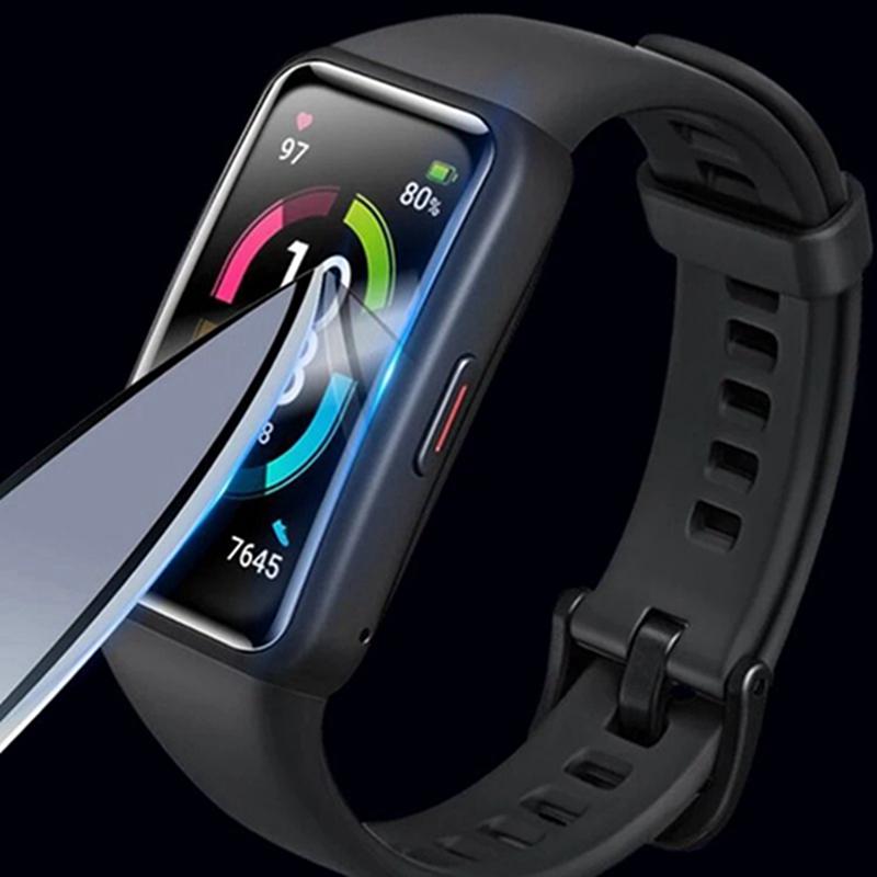 3D Curved Fit Full Screen Protector Film for Huawei Band 8 7 6 Pro Clear Soft Protective Film for Huawei Honor Bnad 6 5 4 3 Film