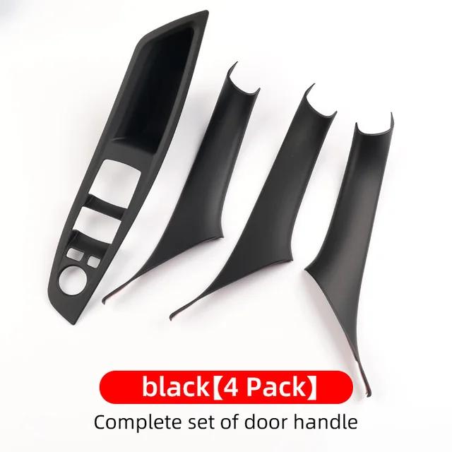 Car Sticker 2025 Hot Car Door Handle Panel Protector Pull Trim Cover For BMW 2011-2017 5 Series F10 F18 F11 Auto Interior Door H