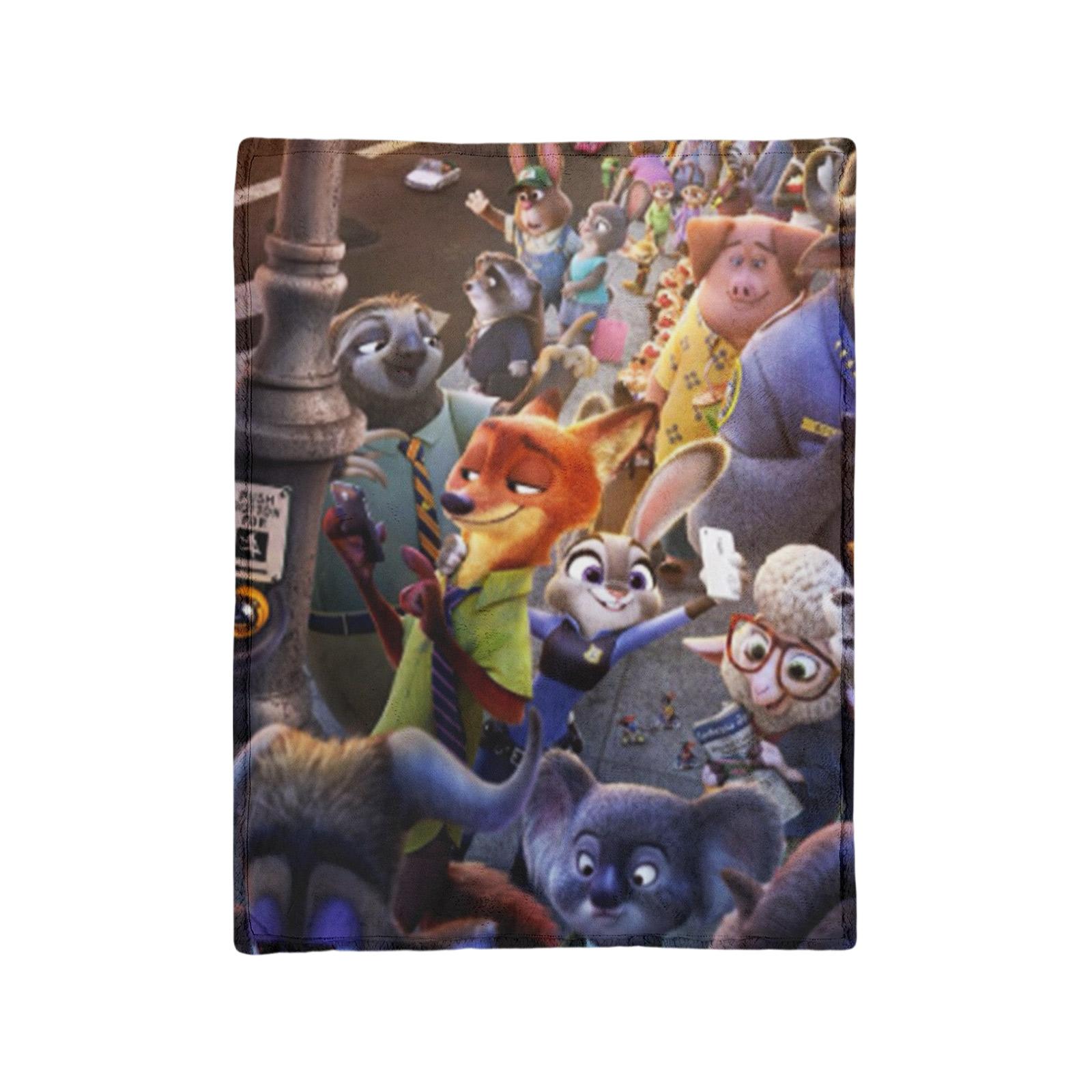 

Anime Pattern Blanket Flannel Skin-friendly Non-irritating Suitable For Baby Physique Fans Gift One Size