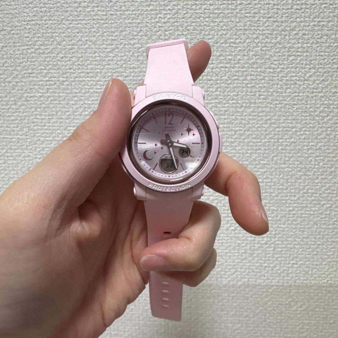 BABY-G pink digital watch