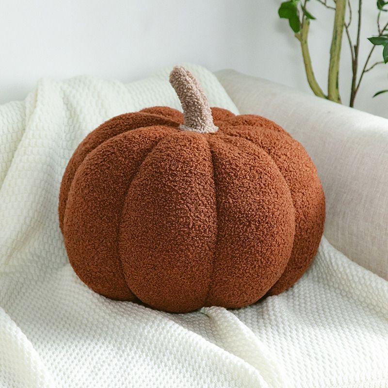 Funny Pumpkin Pillow Creative Sofa Cushion Decoration Cute Children Toys Plush