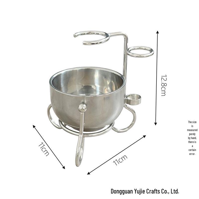 Razor and Brush Holder Set with Shaving Brush & Cleaning Brush