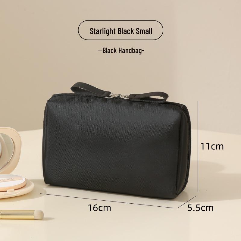 Korean Style Portable Mini Makeup Bag & Coin Purse - Women's Travel Cosmetic Storage