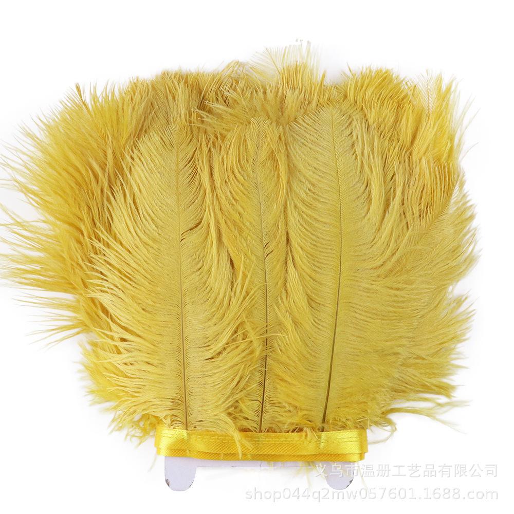 

15-20Cm Whole Ostrich Hair Cloth Edge Clothing Accessories Material Goose Hair Skirt Dress Stage Diy