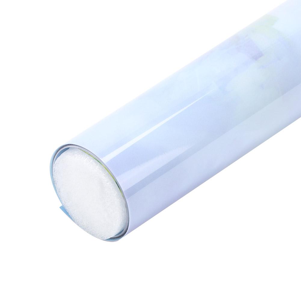 PVC Waterproof Adhesive Sky Castle Pattern Aquarium Background Poster Sticker Fish Tank