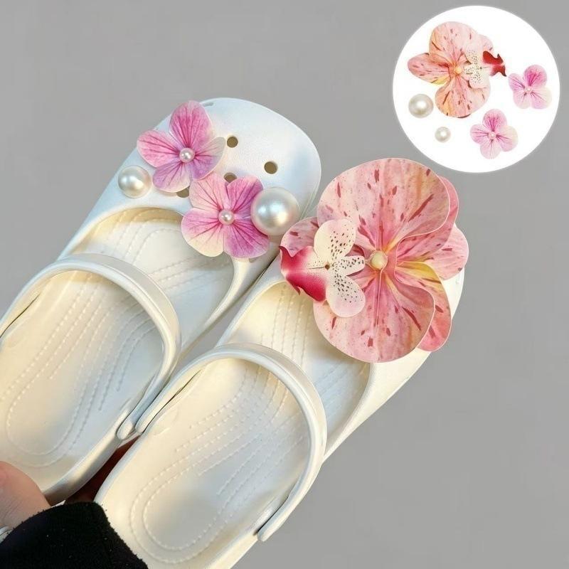 Bling Silver Rhinestone Flower Shoe Charms Metal Bead Bow & Heart Clog Charms Luxury Diy Shoe Decoration Punk Y2K Style Clog Pin