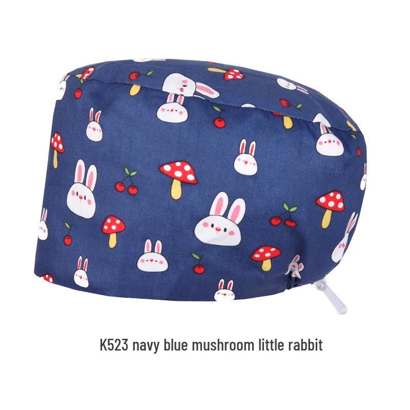 Oddychający Czysta Bawełna Czepek Chirurgiczny dla Lekarzy i Pielęgniarek