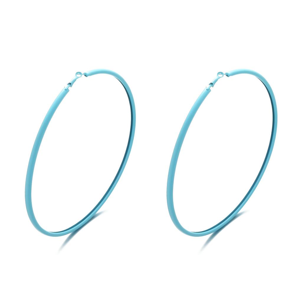 Promotional Niche Earrings, Personalized Exaggerated Large Circle Earrings, Sweet And Cool Plain Earrings.