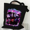 Hunters Surrounding Printed Canvas Shopping Tote Bag With Large Capacity