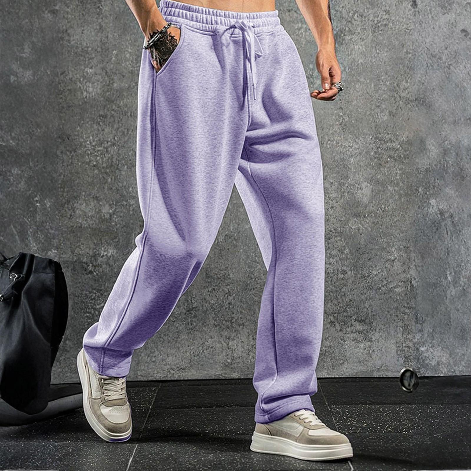 

Мужские спортивные брюки с петлями, Повседневные брюки с цветными блоками, Мужские свободные брюки XL