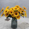 Sunflower Simulation Hand Bouquet for Home and Photography Decor