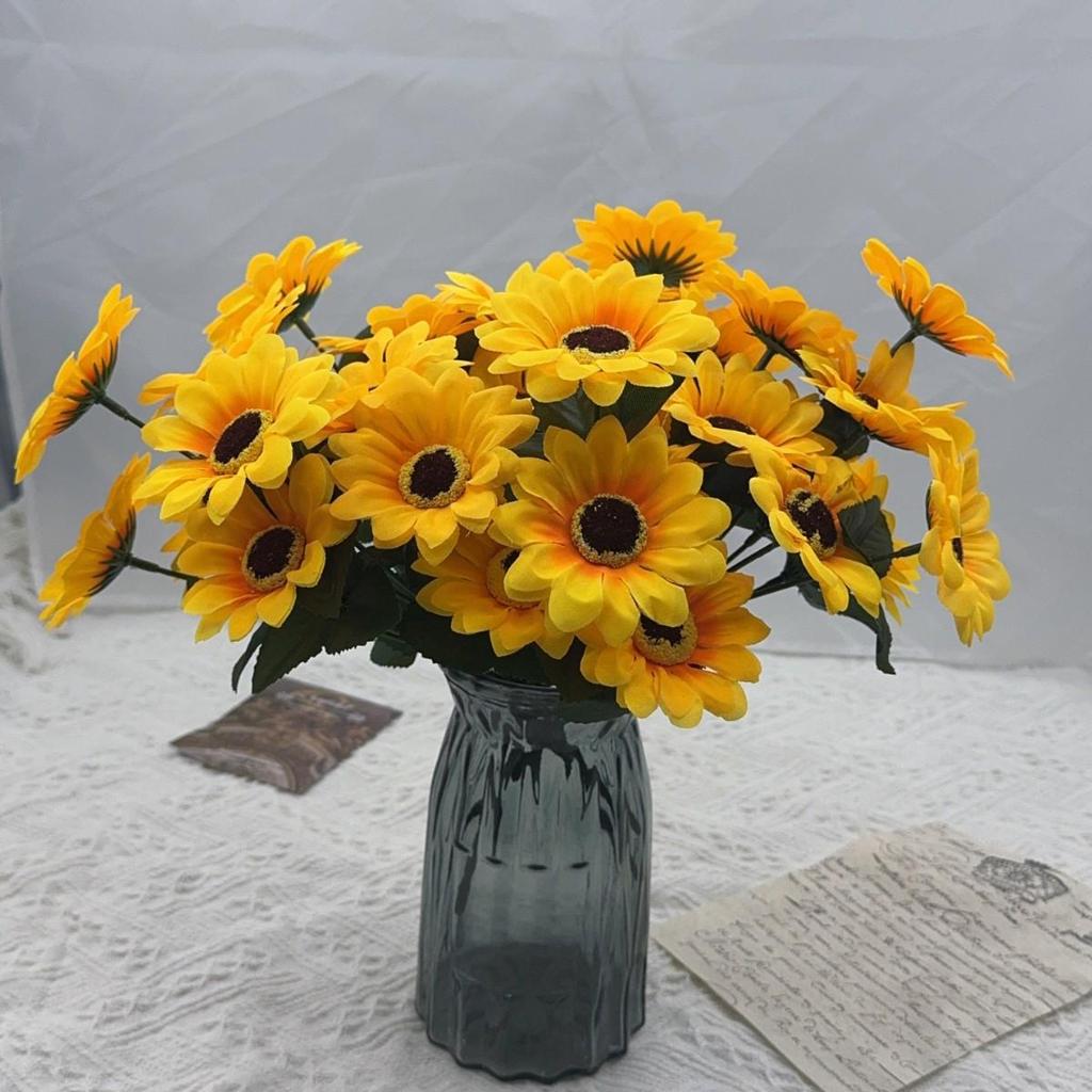Sunflower Simulation Hand Bouquet for Home and Photography Decor