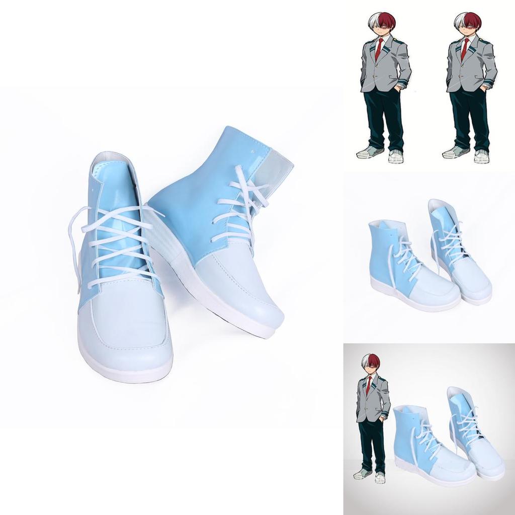 Ideales Geschenk My/boku No Hero Academia Shoto Todoroki u.a.. High School Version. Cosplay-Schuhe für Freunde und Familie