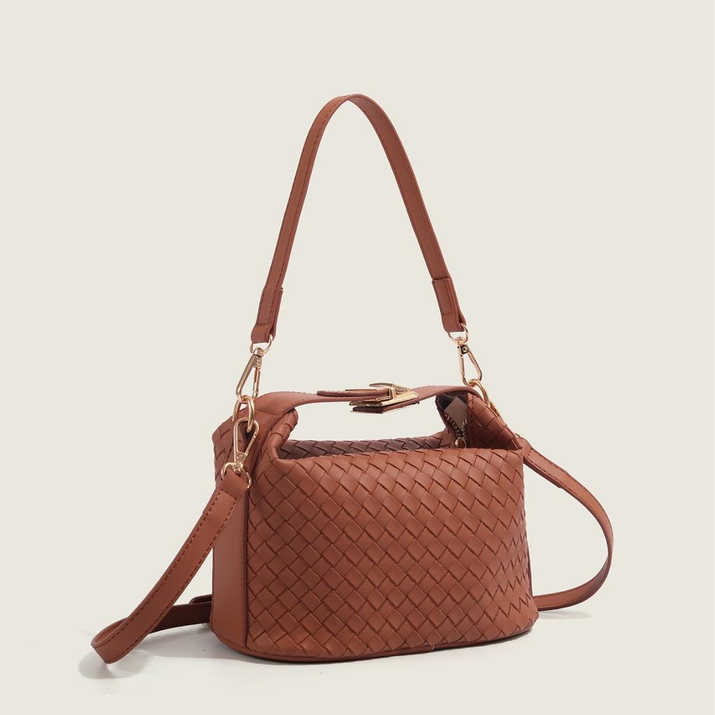 Women's New Fashionable Handbag Bag Small Bag Autumn and Winter Fashionable One-shoulder Crossbody Lunch Box Bag