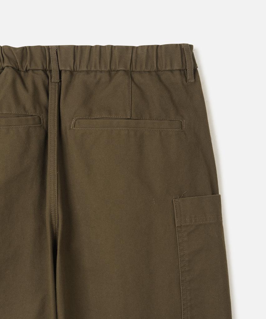 247Silijeu [247 X Vana] Half-Set Cotton Surge Pocket Pants Brown