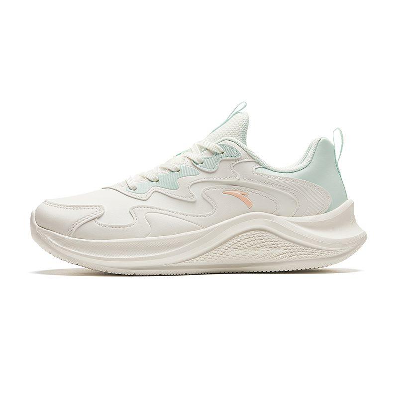 Anta Wander Low top Casual Running Shoes Women's White Blue 922625558F-8