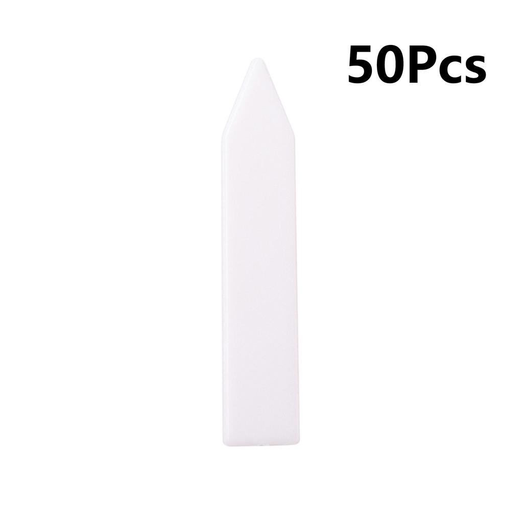 50pcs Waterproof PVC Plant Label Waterproof Nursery Garden Plant Label Pot Plant Name Seedling Label Tray Marker