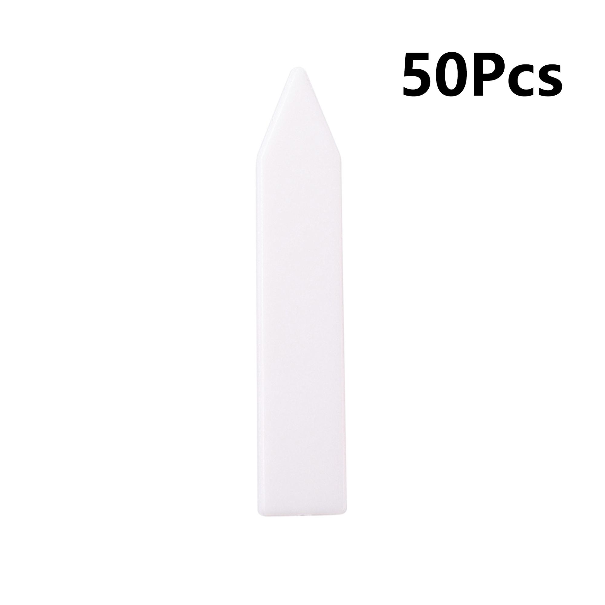 

50pcs Waterproof PVC Plant Label Waterproof Nursery Garden Plant Label Pot Plant Name Seedling Label Tray Marker