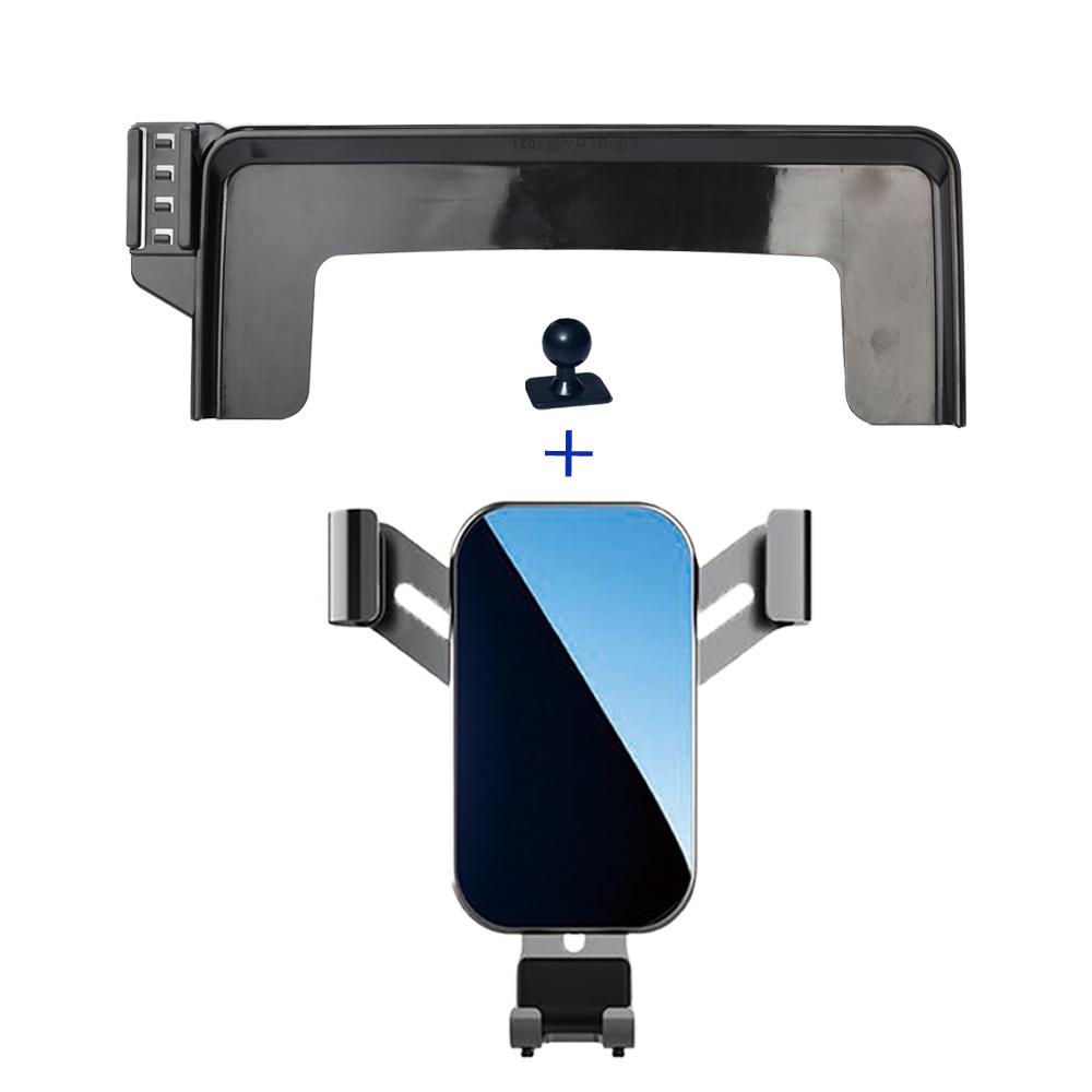 Car Phone Holder For Benz C Class W205 - 10.25" Screen Mobile Phone Support Car Mounts 15W Wireless Charging Accessories