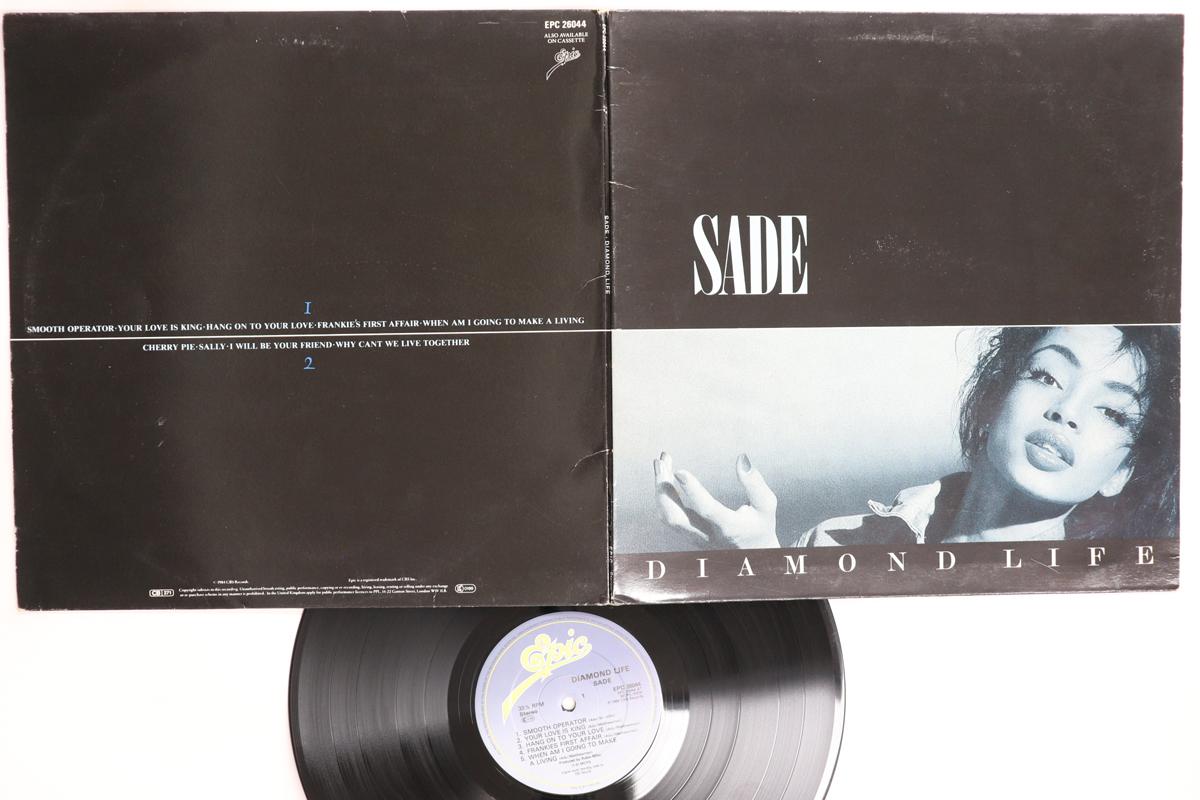 

LP Record SADE Diamond Life EPC26044 EPIC 1984 UK SoulFunk Used