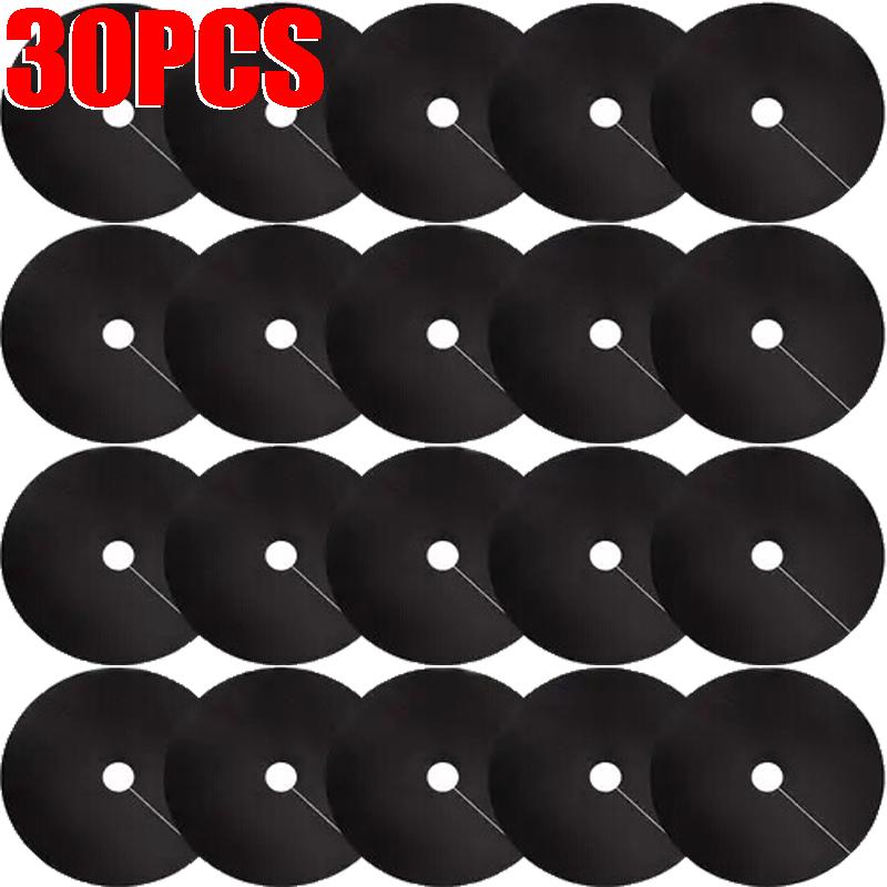 15/25/27/32cm Non-Woven Tree Mulch Rings Tree Protector Mats Reusable Weeds Barrier for Weeds Control Root Protection Cushions