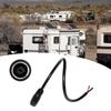 DC7909 Power Cable Female To Bare Wire Open End Adapter Cord 16AWG for Solar Panel Outdoor Power Supply 30cm Length