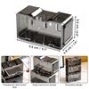 Transparent Acrylic Storage Box for 1:64 Toy Car Model Hotwheels Car, Stackable Dustproof Display Organizer Case