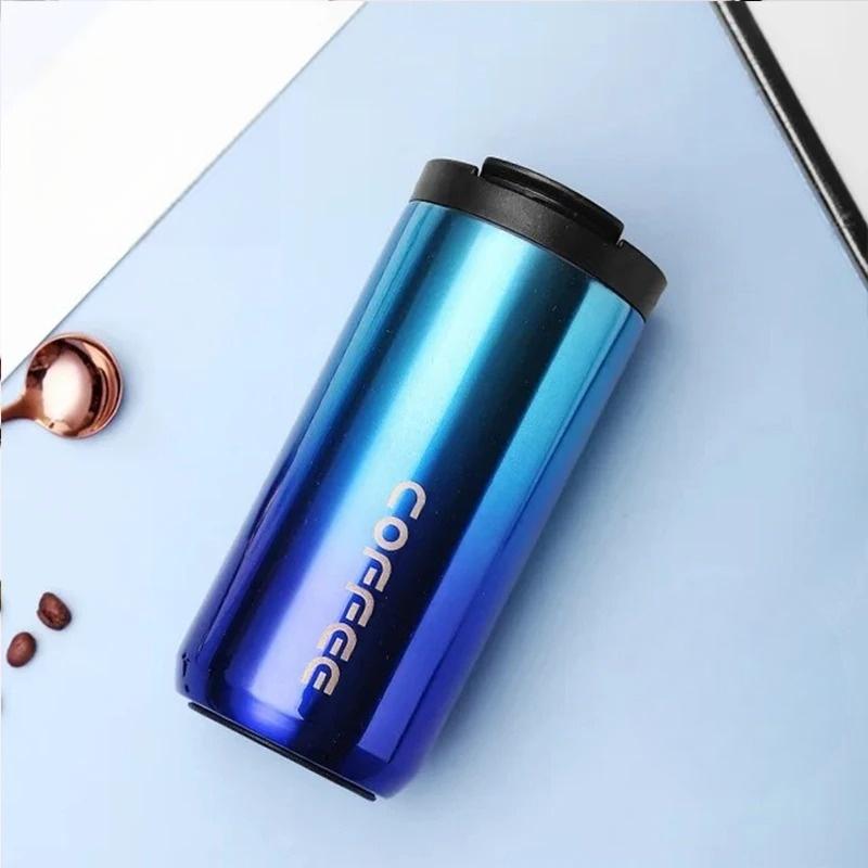 400ML Thermo Cafe Coffee Mug  Leakproof Travel Thermo Water Bottle for Tea Water Coffee Vacuum Flasks Portable Insulated Bottles
