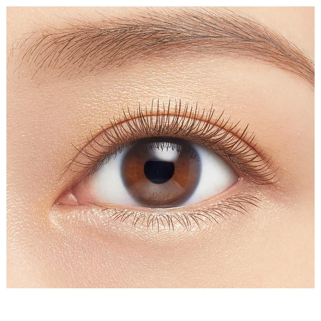 Heroine Make Micro Mascara Advanced Film 02 Brown Features an Brush That Emphasizes Every Removes with Warm Water and Facial 4.5g. Ultra-fine Lash.