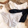 9 Color Women Seamless Panties Sexy Low Waist Milk Silk Comfort Breathable Briefs Buttock Cover Basic Shorts Ladies Lingerie