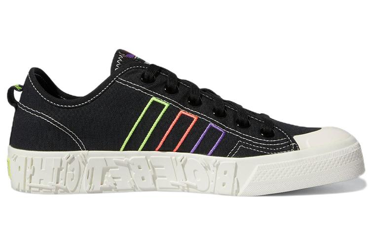 Men's Sneakers Adidas Nizza Lo Pride (2022) Core Black/Core Black/Off White