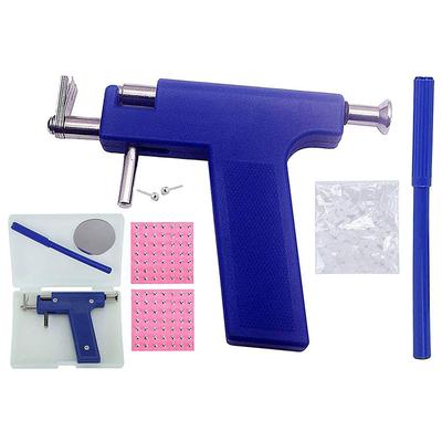 Ear Piercing Kit 98pcs Ear Stud Painless Titanium Steel Safe Professional Multifunctional Body Ear Piercing Tool Set