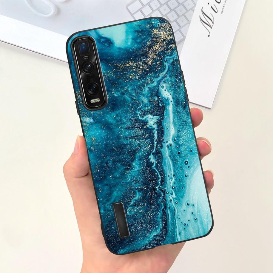 For OPPO Find X2 Pro Case Find X2 X 2 Pro CPH2025 Fashion Flower Silicone Cover Phone Cases For OPPO Find X2 Lite Neo X2Neo Capa