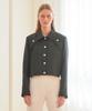 Vitalsign [Line] Tweed Line Jacket (Navy)