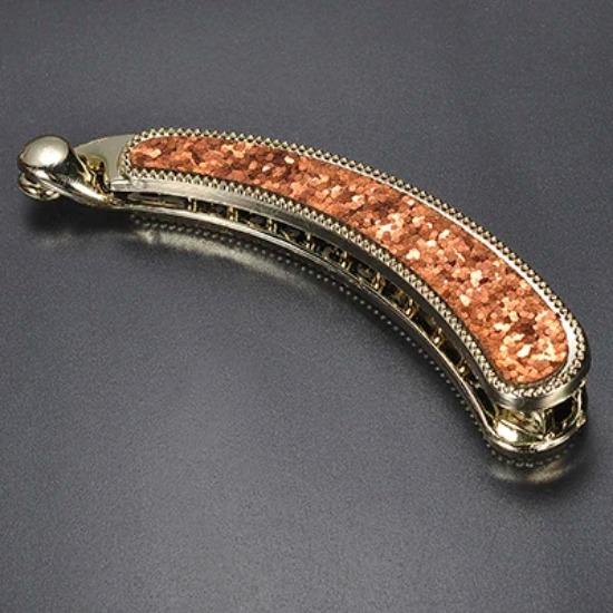Shining Rhinestone Women Girls Hairpins Banana Barrettes Clip Korean Style for Elegant Female  Hair Clip Hair Accessories