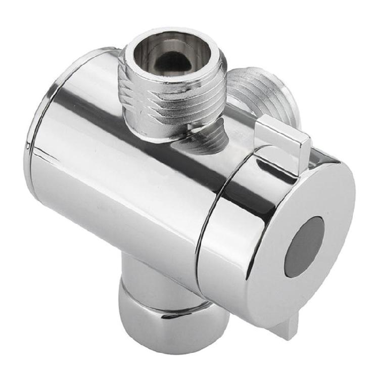 3 Way Shower for Head Diverter Adapter Connector Sprayer Arm Mount Bathroom Tool