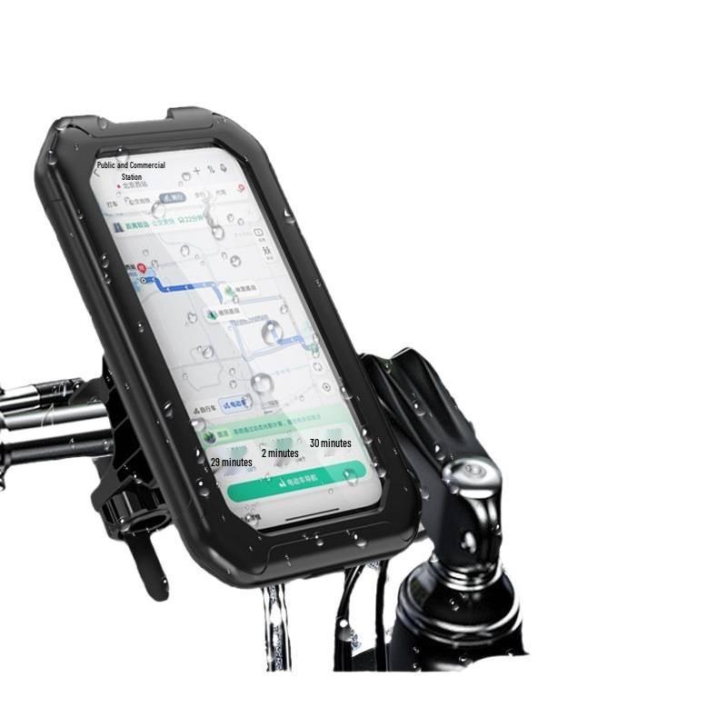 Waterproof & Drop-proof Rotating Phone Holder for Electric Vehicles, Motorcycles, & Bicycles